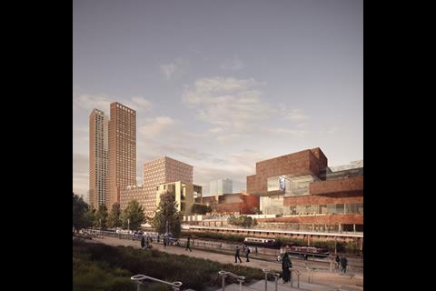 Stratford Waterfront by Allies & Morrison, O’Donnell & Tuomey and Arquitecturia